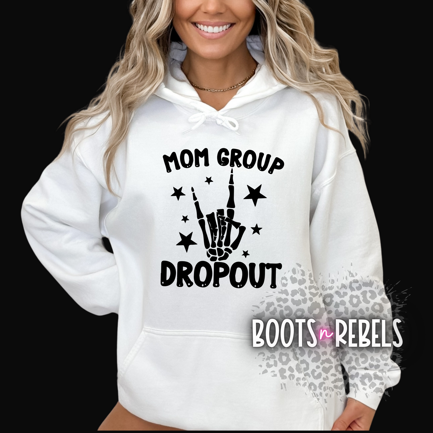 Mom Group Dropout Hoodie